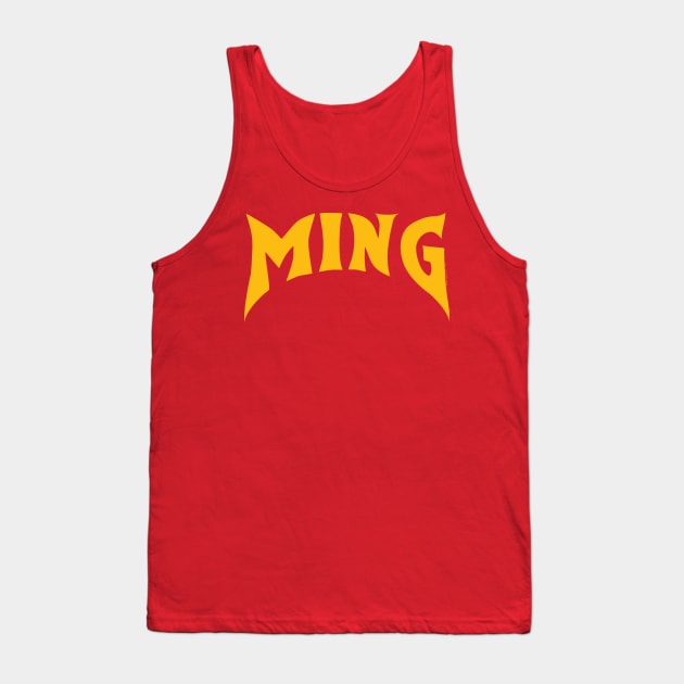 MING - FOOTBALL TEE Tank Top by Illustratorator